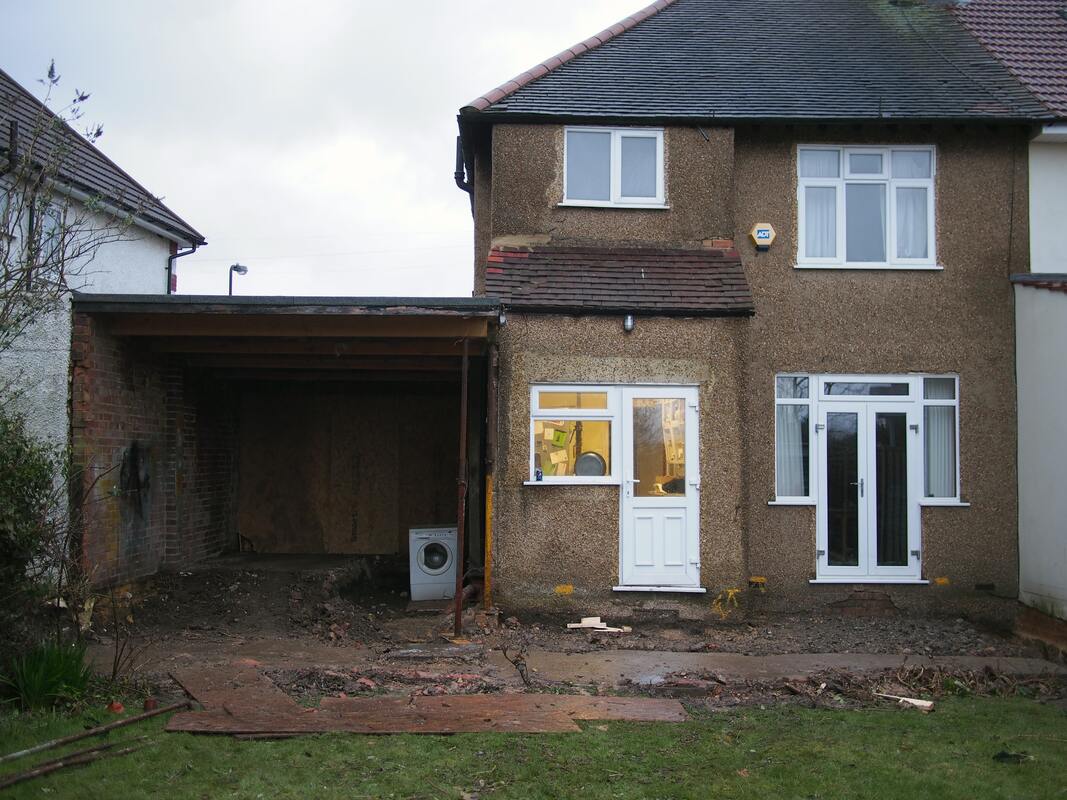 Derby House Clearance Services crew at work
