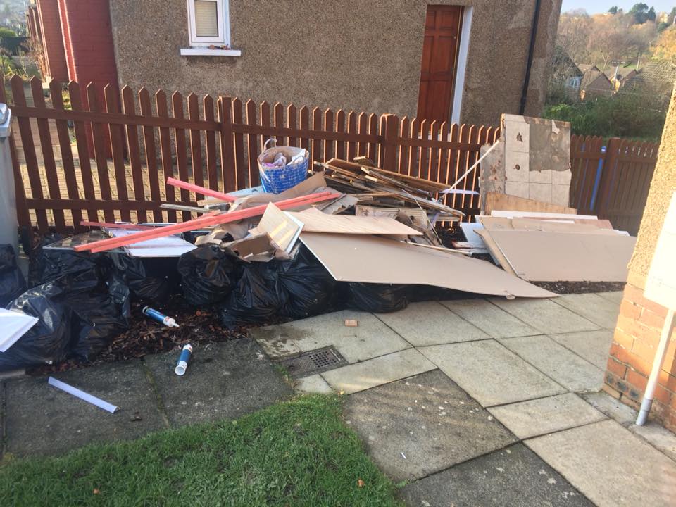 Working out house clearance pricing in Derby